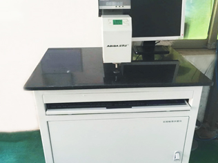 Long arm board thickness tester